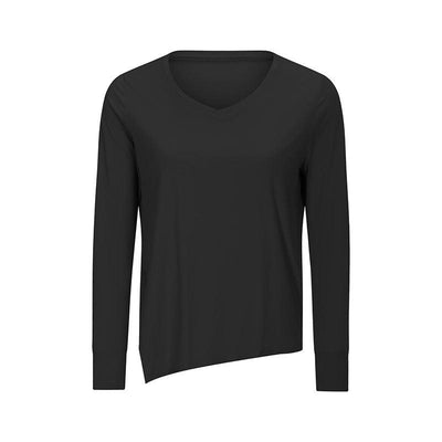 Jenny Solid Quick Dry Long Sleeve Sports Shirt - Hot fashionista