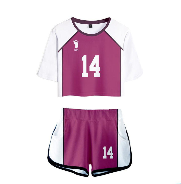 Jaylyn Sports Jersey Set - Hot fashionista