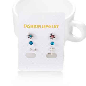 Iris Fashion Womens Cartilage 7 Pieces Earrings Set