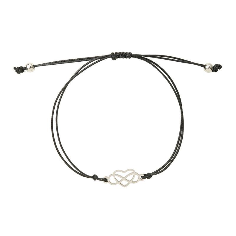 Suellen Infinite Heart Braided Bracelet - Hot fashionista