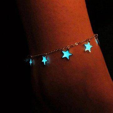 Chelsy Luminous Blue Star Cheville