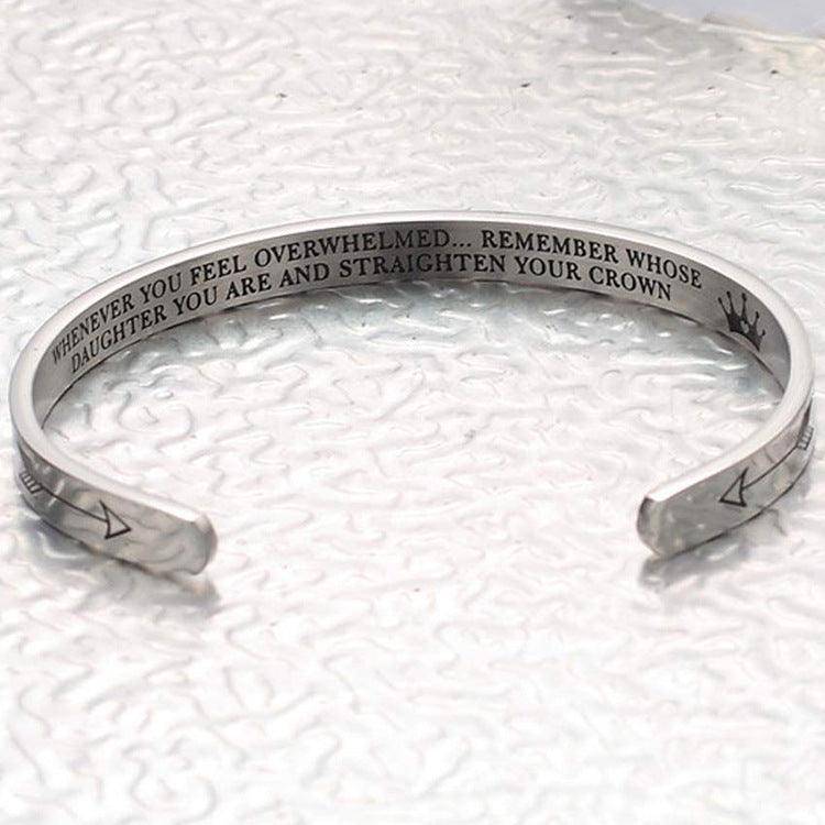 Emery Imprinted Bangle