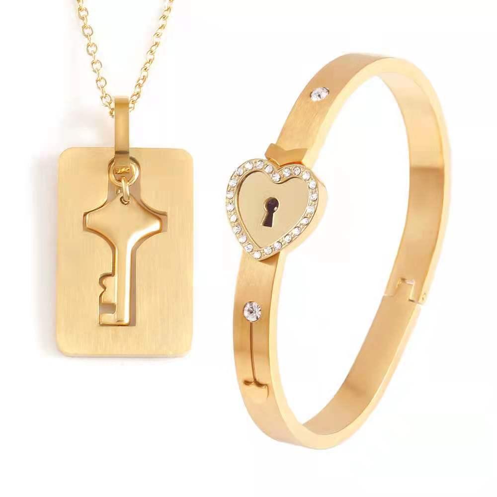 Rochelle Concentric Lock Bracelet - Hot fashionista