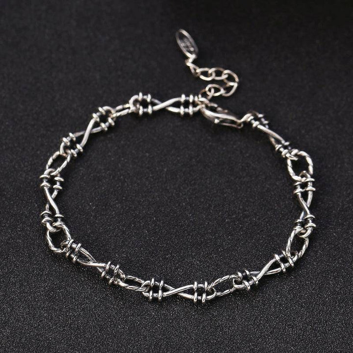 Rosabel Twisted Sterling Bracelet - Hot fashionista