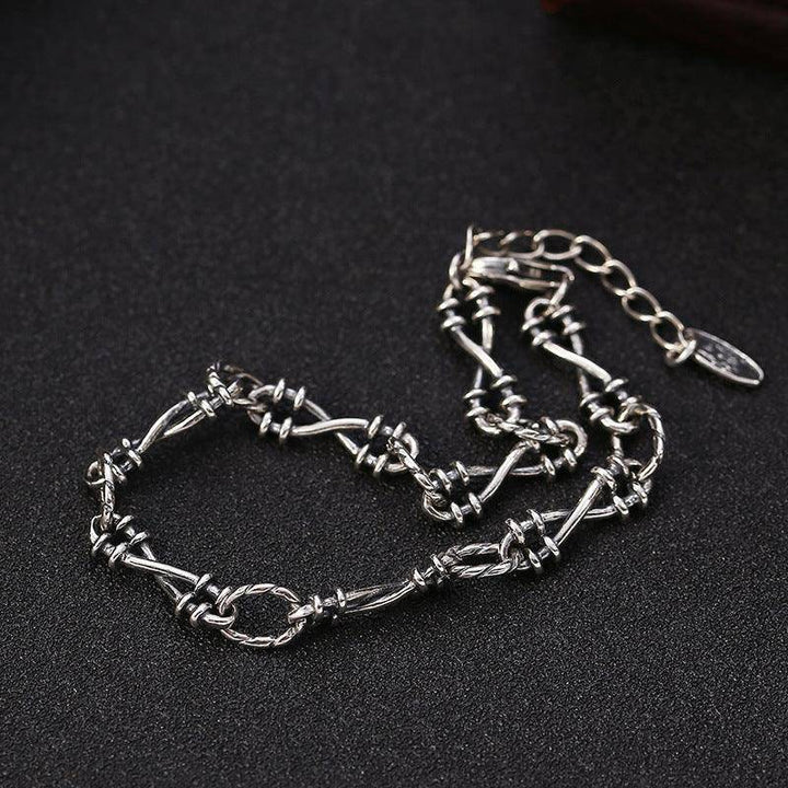 Rosabel Twisted Sterling Bracelet - Hot fashionista