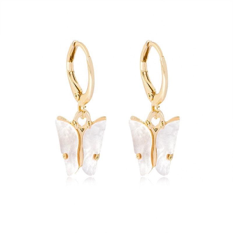 Boucles d'oreilles papillon Yazmin