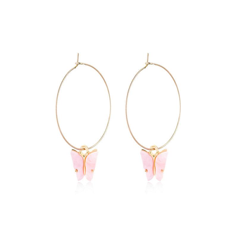 Boucles d'oreilles papillon Yazmin