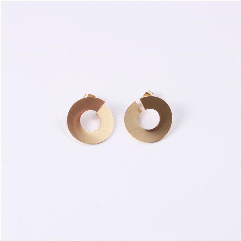 Madoline Circular Stud Earrings