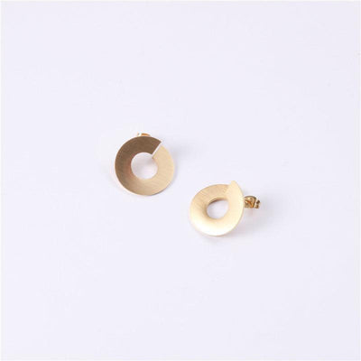 Madoline Circular Stud Earrings