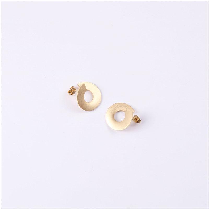 Madoline Circular Stud Earrings - Hot fashionista