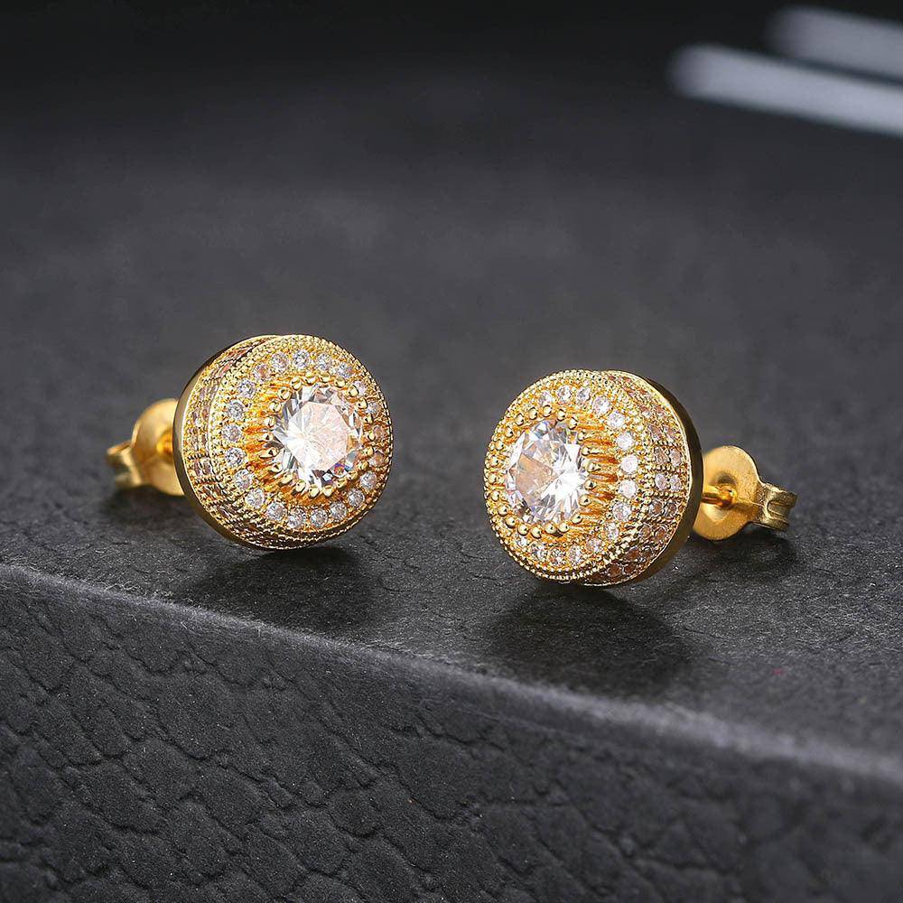 Christi Iced Stud Earrings - Hot fashionista