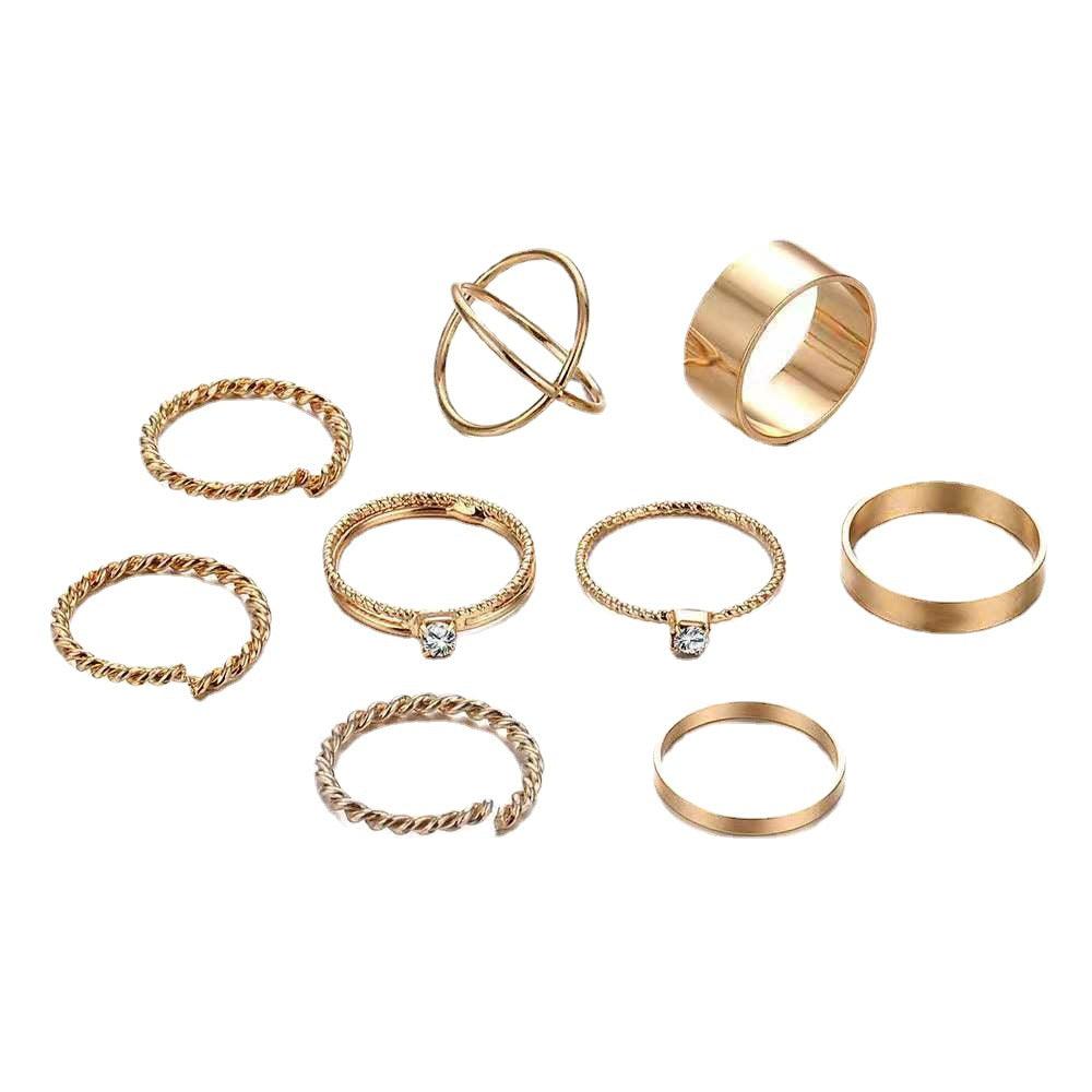 Cissy 9-pieces Rings Set