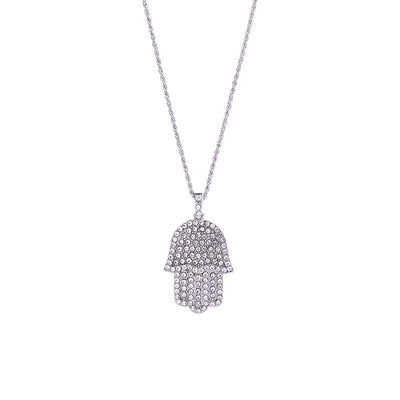 Collier pendentif Mysie Hamsa 