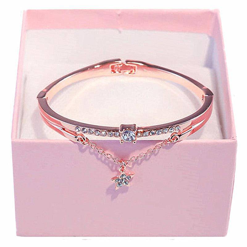 Stephanie Embellished Crystal Bangle