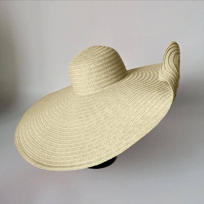 Sombrero de paja de ala ancha Betsy