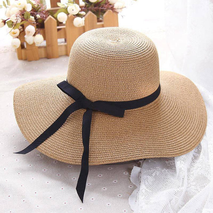 Eleanor Wide Brim Floppy Straw Hat - Hot fashionista