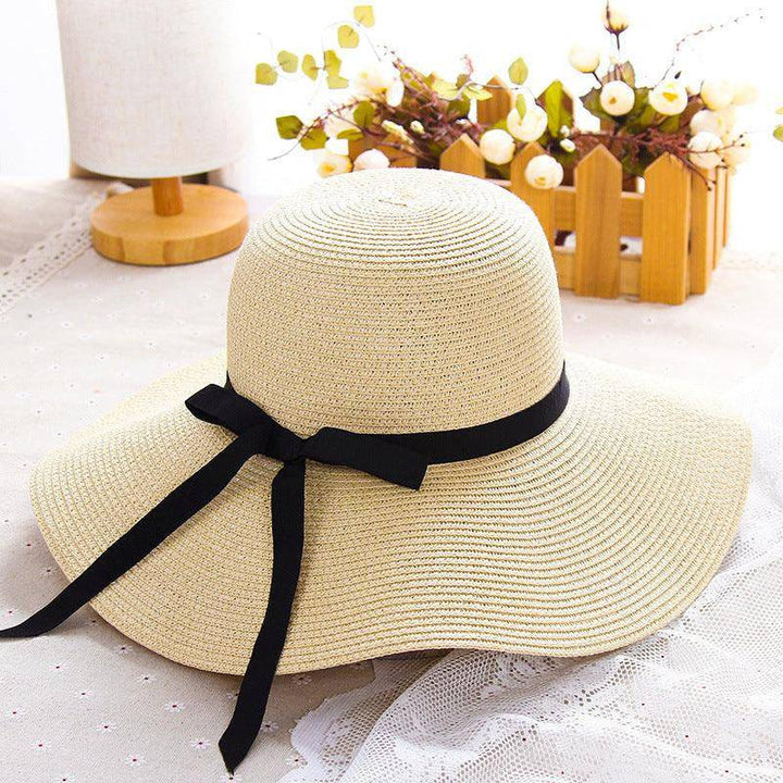 Eleanor Wide Brim Floppy Straw Hat - Hot fashionista