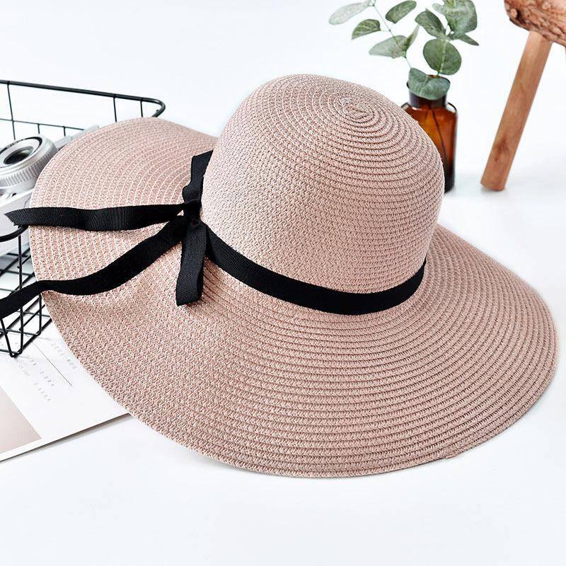 Eleanor Wide Brim Floppy Straw Hat