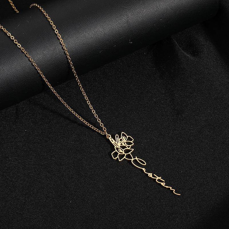 Kayleah Gold Rolo Chain Minimalist Necklace