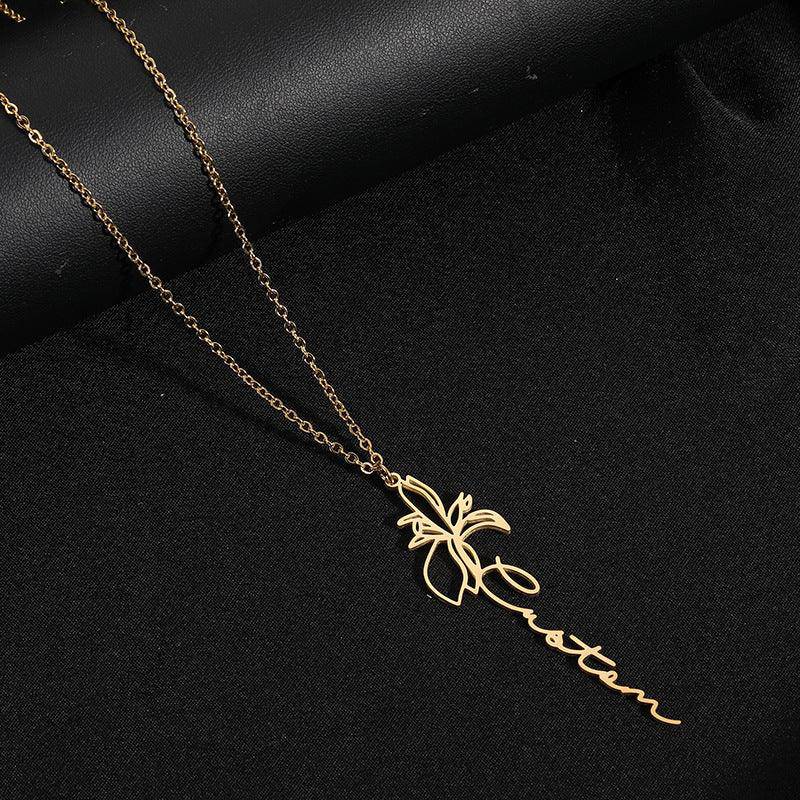 Kayleah Gold Rolo Chain Minimalist Necklace