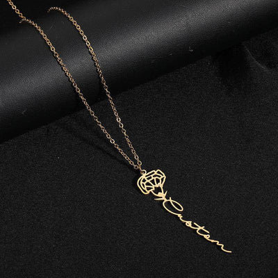 Collier minimaliste Kayleah Gold Rolo Chain