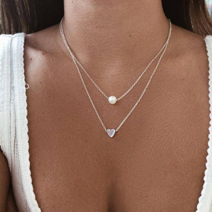 Reba 3-pieces Thin Chain Necklace Set - Hot fashionista