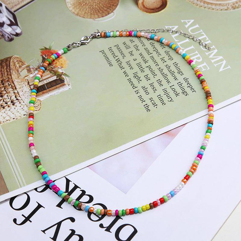 Laurel Beaded Necklace