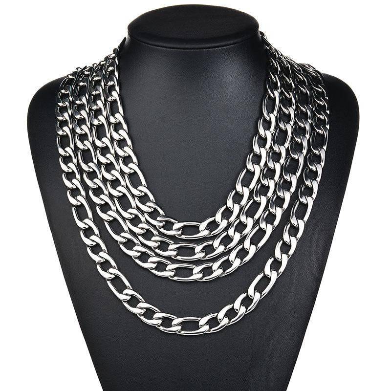 Josephine Steel Chain Necklace