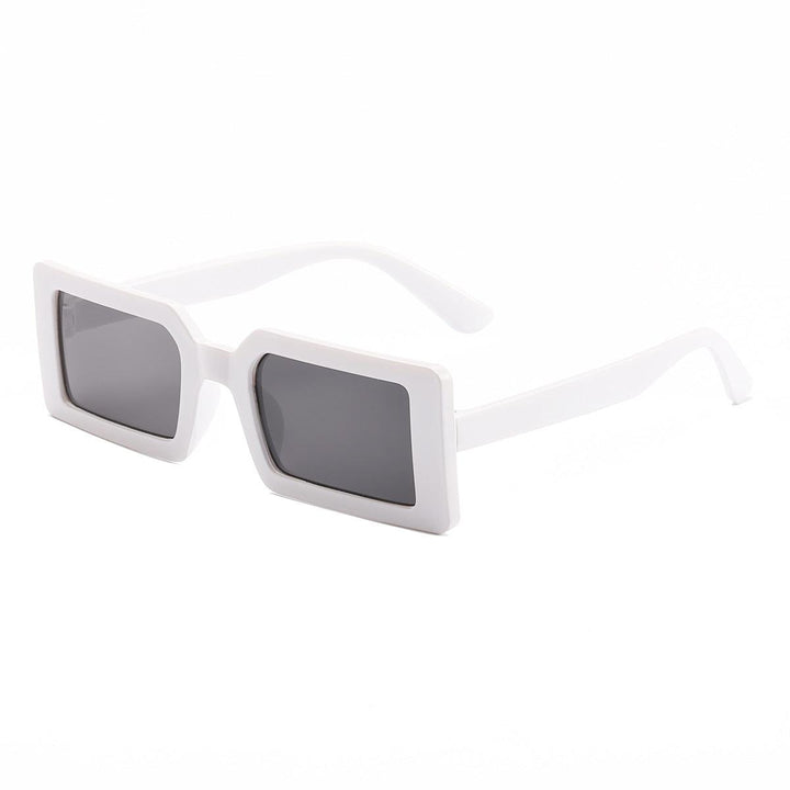 Eunice Rectangle Lens Retro Sunglasses - Hot fashionista