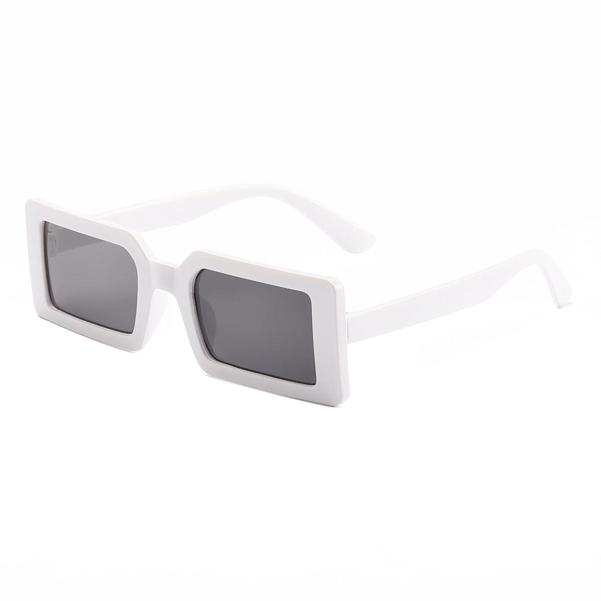 Gafas de sol retro con lentes rectangulares Eunice 