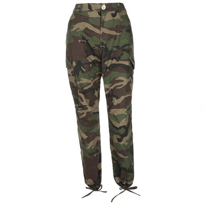 Pantalones deportivos con estampado de camuflaje Mariah 