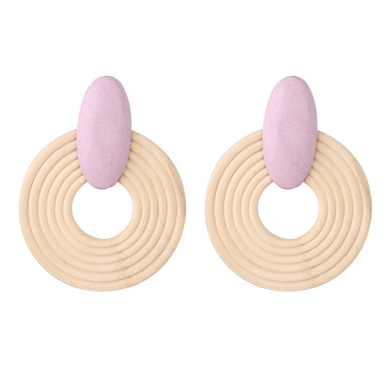 Cathy Handmade Ethnic Round Earrings