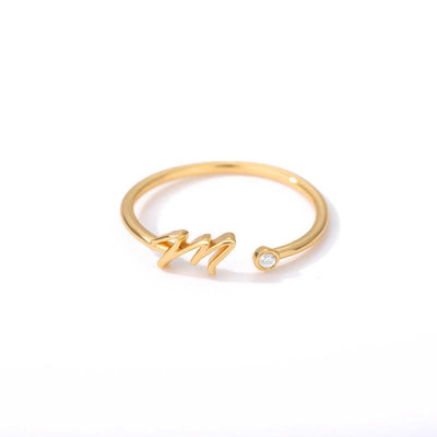 Emory Trinity Alphabet Ring