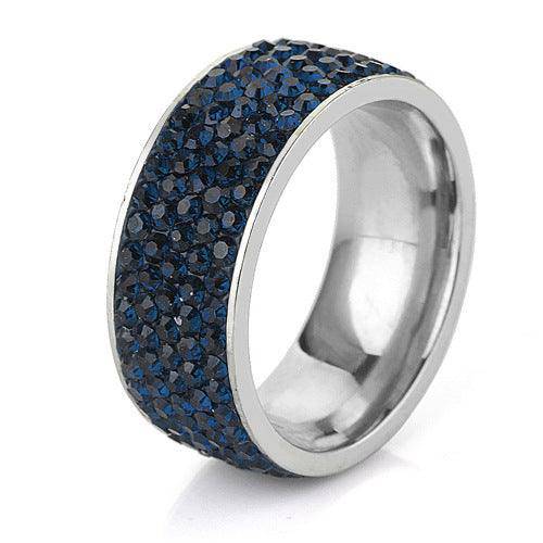 Marla Titanium Embellished Ring