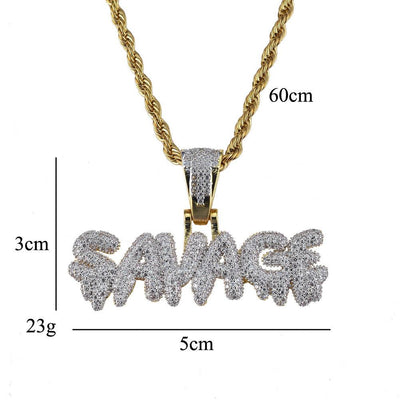 Pendentif glace Jaslyn 'SAVAGE'