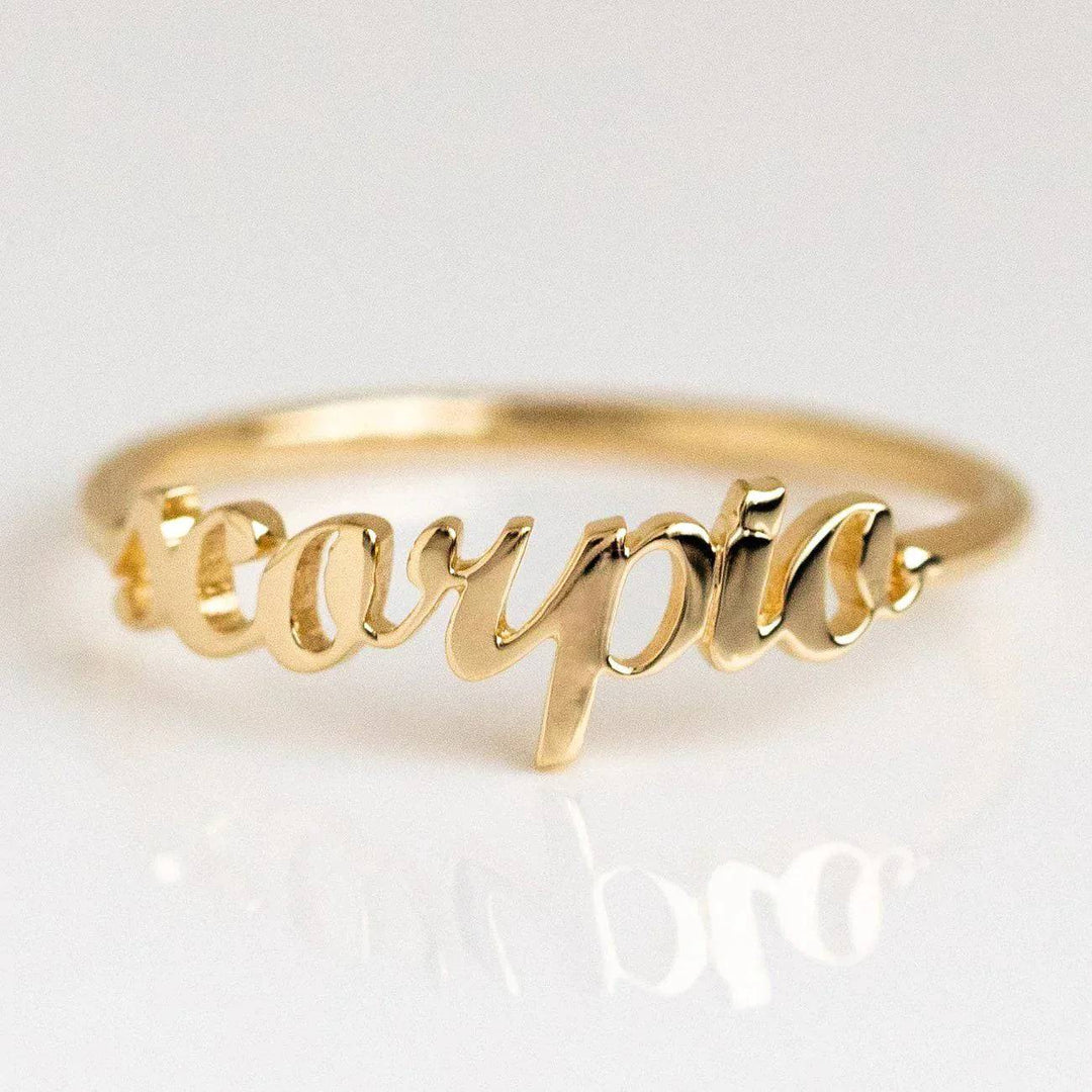 Roxanne Zodiac Sign Rings - Hot fashionista