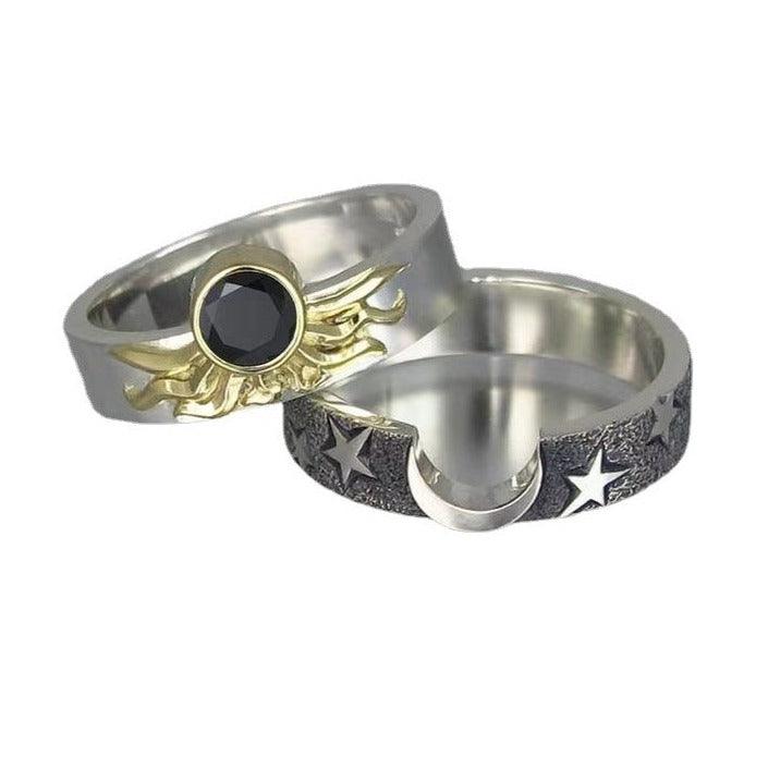 Aisha Sun and Moon Ring