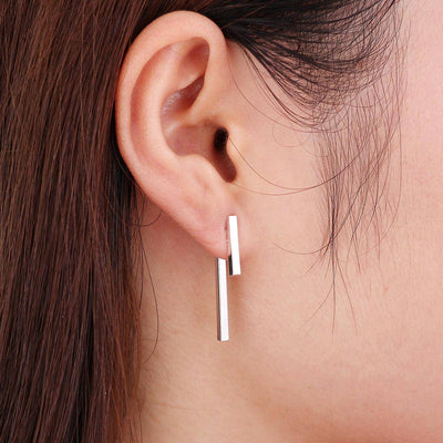 Boucle d'Oreille Ebba Irregular English Lock