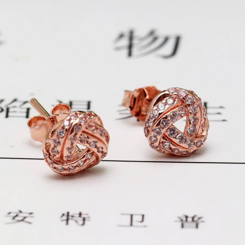 Lennon Knot Stud Earrings