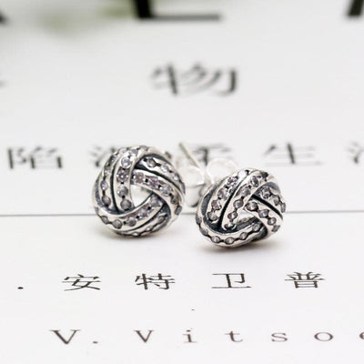 Lennon Knot Stud Earrings