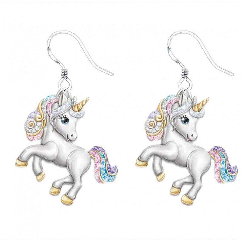 Boucles d'oreilles Antonia Wire Hook Licorne 