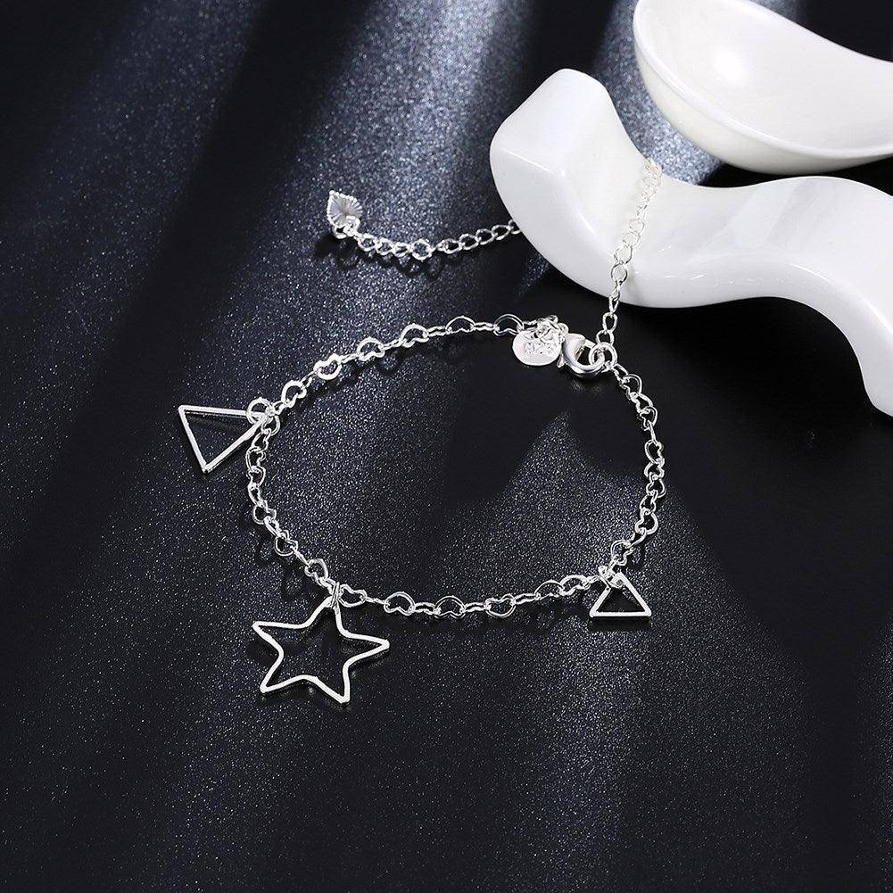 Isabella Constellation Silver Anklet