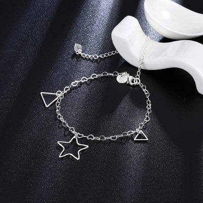 Bracelet de cheville en argent Constellation d'Isabella 