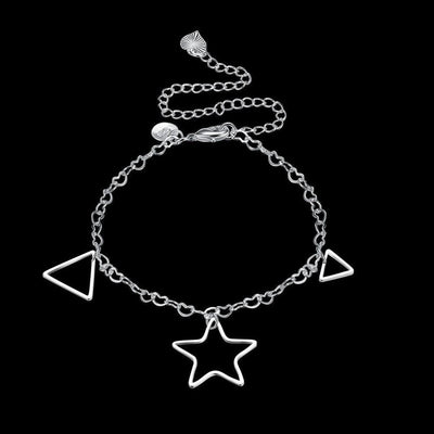 Isabella Constellation Silver Anklet