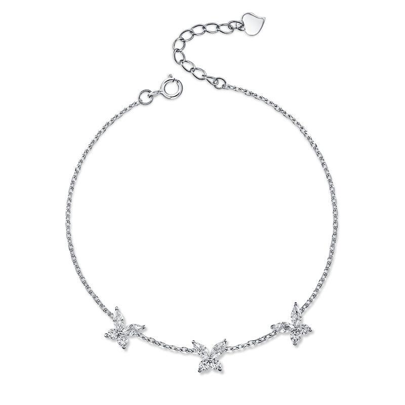 Rosamund Butterfly Charm Bracelet