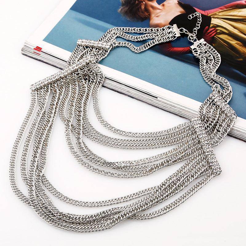 Tamera Exaggerated Chain Necklace