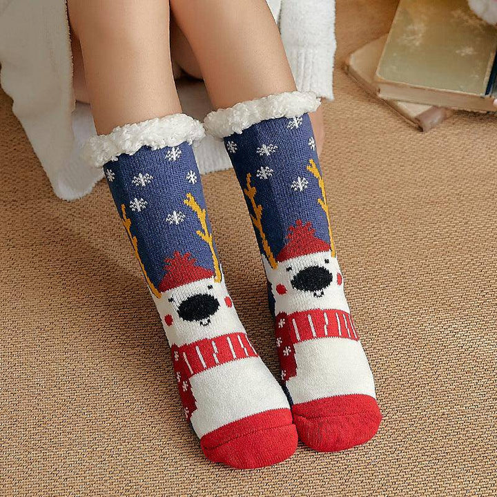 Raven Christmas Cotton Socks - Hot fashionista