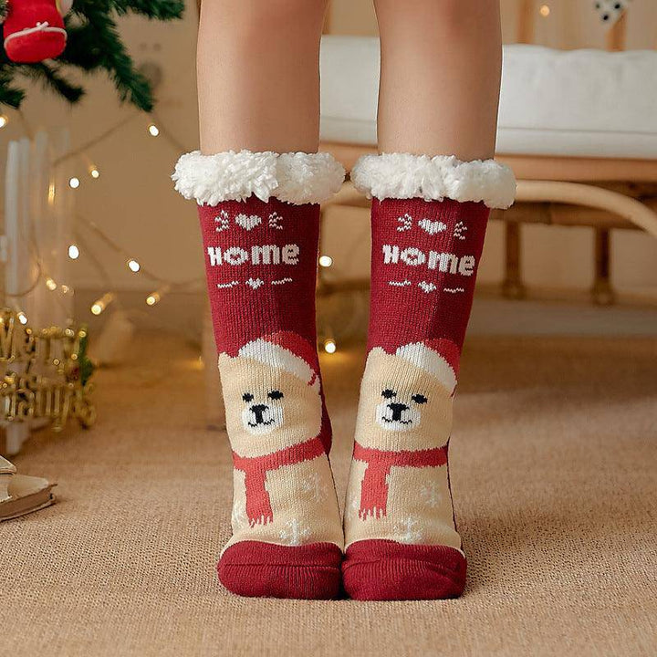 Raven Christmas Cotton Socks - Hot fashionista