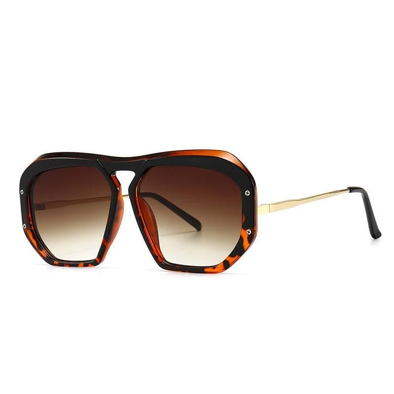 Constance Leopard Retro Sunglasses - Hot fashionista