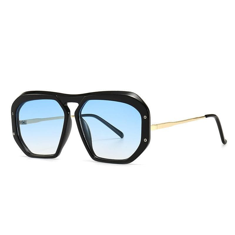 Lunettes de soleil rétro léopard Constance 